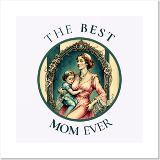 International Women’s Day march 2023. THE BEST MOM EVER FINE ART VINTAGE STYLE OLD TIMES Posters and Art